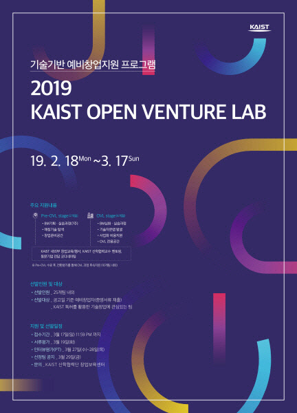 `2019 KAIST ºó(Open Venture Lab)`  